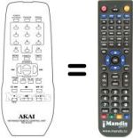 Télécommande équivalente RC-X101E