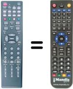 Replacement remote control EASY LIVING EL4213B