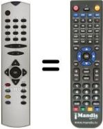 Replacement remote control Goodmans LD2602