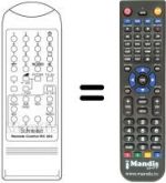 Télécommande équivalente RC202
