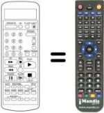 Télécommande équivalente LG R-C400FS