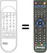 Replacement remote control RC544