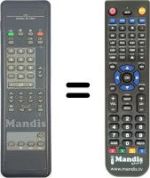 Télécommande équivalente Philips RC5905