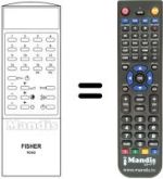 Replacement remote control RC642
