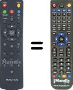 Replacement remote control Imperial IM2251