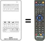 Mando a distancia equivalente RM-604B
