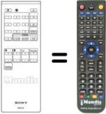 Télécommande équivalente RM610