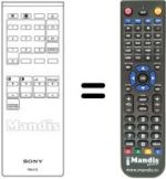 Télécommande équivalente RM613S