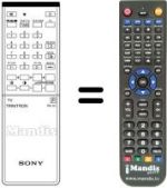 Télécommande équivalente Sony A-1470-742-A