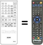 Télécommande équivalente Sony KV-21XRU