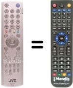 Mando a distancia equivalente RM-C1800