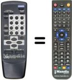 Replacement remote control RM-C360