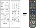 Télécommande équivalente RRMCG0183AJSA