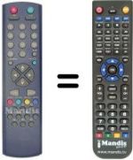 Replacement remote control Kennex KX1460
