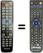 Replacement remote control REMCON263