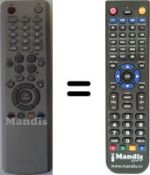 Télécommande équivalente Samsung PS50P5H