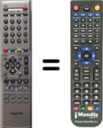 Replacement remote control Sanyo CE32LC4C