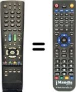 Replacement remote control GA538WJSA