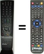 Replacement remote control Sharp LC37G20