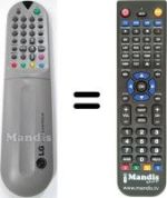 Mando a distancia equivalente LG RL28CZ10RX