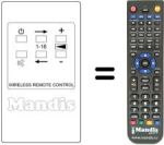Replacement remote control Dansai TA11401