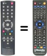 Replacement remote control Imperial IMVS21-N1-NLP-03