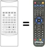 Replacement remote control Imperial THEMAFX280