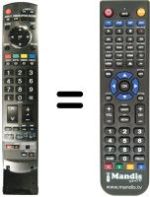 Replacement remote control REMCON788
