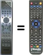 Télécommande équivalente Thomson 44DLP540