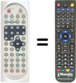 Télécommande équivalente REMCON272
