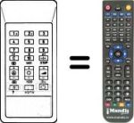 Replacement remote control RCT4503S