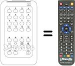 Replacement remote control REMCON854