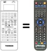 Télécommande équivalente REMCON331