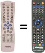 Replacement remote control REMCON188