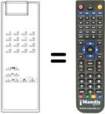 Télécommande équivalente Oceanic TC679600