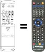 Replacement remote control REMCON675