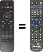 Télécommande équivalente Schaub Lorenz SL19-940
