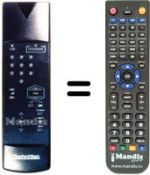 Télécommande équivalente Technisat ST3004S