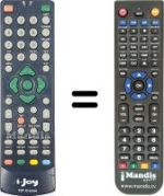 Télécommande équivalente i-Joy Cronos