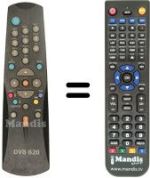 Mando a distancia equivalente Vestel DVB840CI