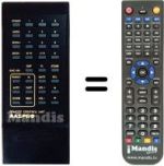Télécommande équivalente Kathrein UFD86