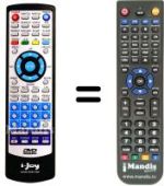 Télécommande équivalente i-Joy Jenas