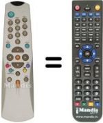 Télécommande équivalente Inno Hit IH905T