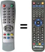 Replacement remote control REMCON1019