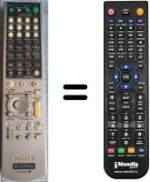Télécommande équivalente RM-PP413