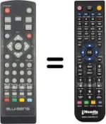 Replacement remote control T16 