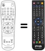 Mando a distancia equivalente AA64-50234