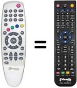 Télécommande équivalente 060508B