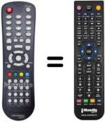 Télécommande équivalente Metronic 441537
