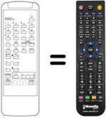 Mando a distancia equivalente 076100R003